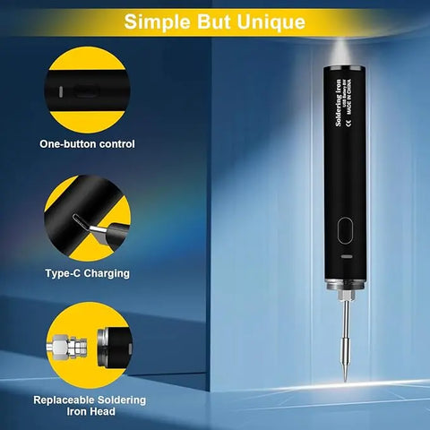 Fumeclear soldering iron easy use