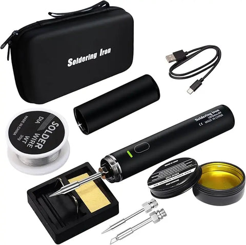 Fumeclear soldering iron