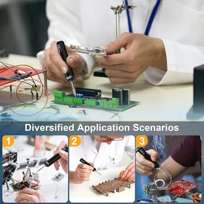 Fumeclear soldering iron diversified application scenarios