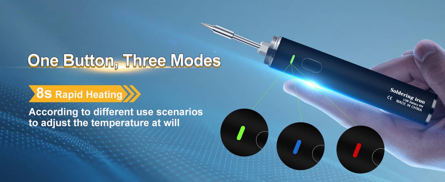 Fumeclear soldering iron kit three modes