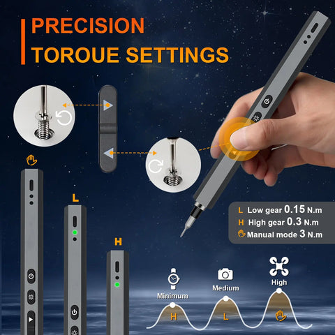 Fumeclear es-55 toroue settings