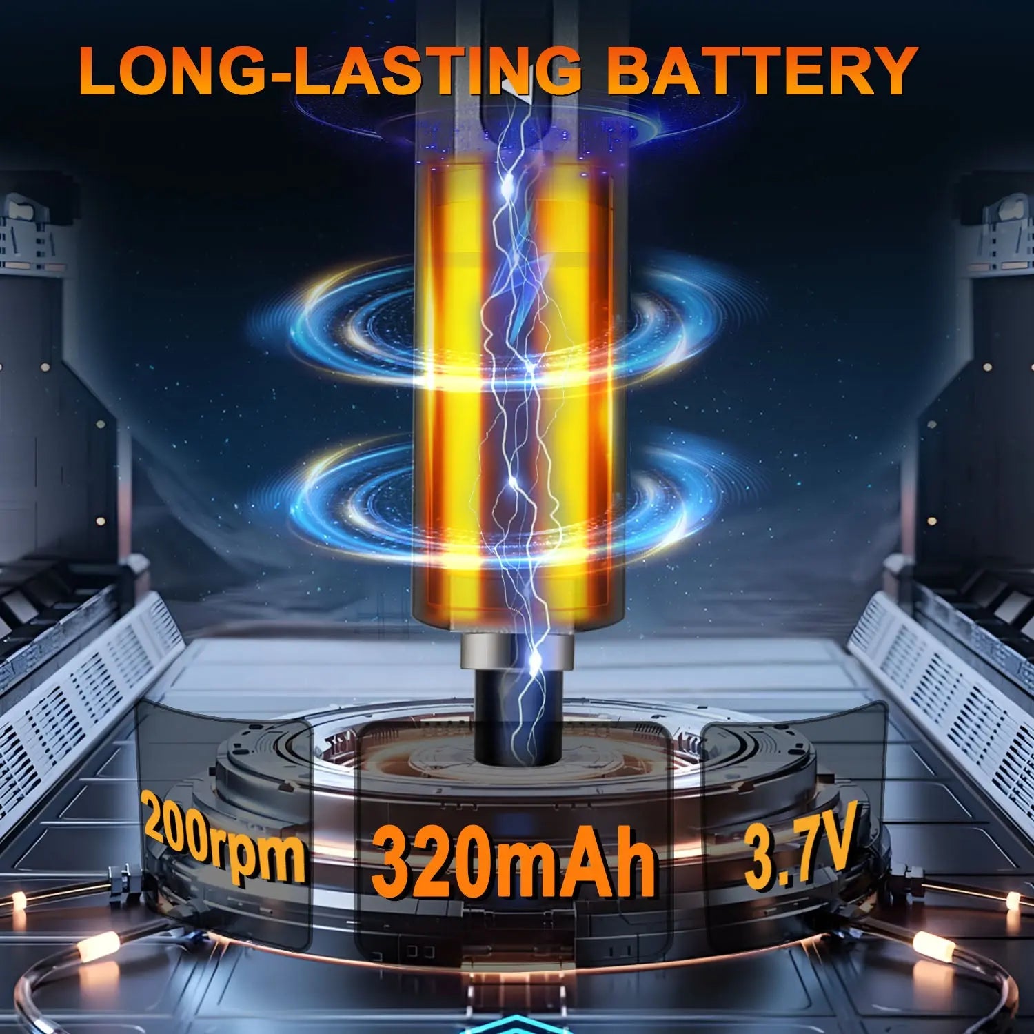 Fumeclear es-55 long-lasting battery